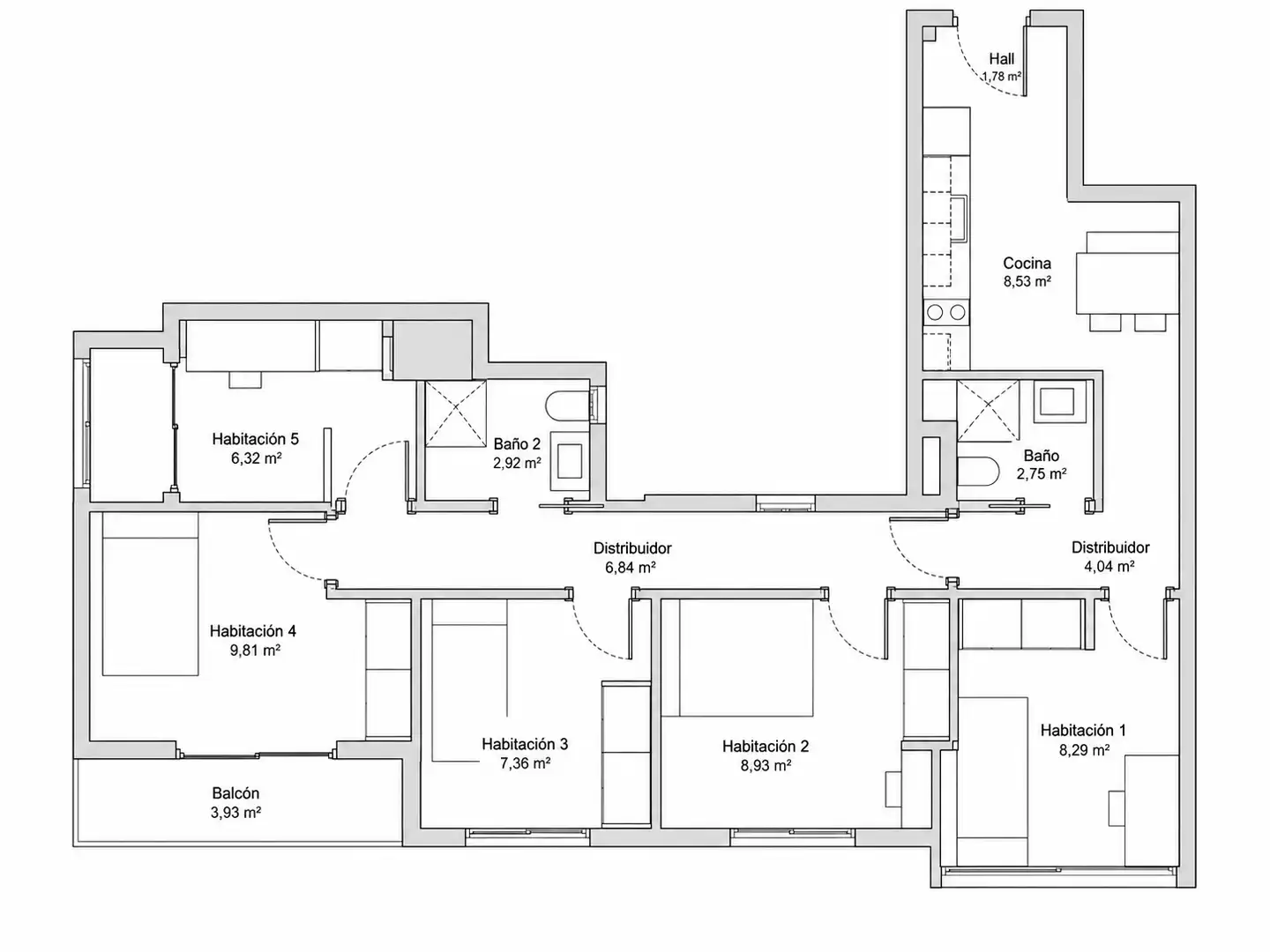 Flat for sale in Burjassot  with Furnished and Internet