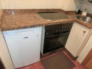 Kitchen of Flat to rent in Gijón   with Heating, Parquet flooring and Furnished