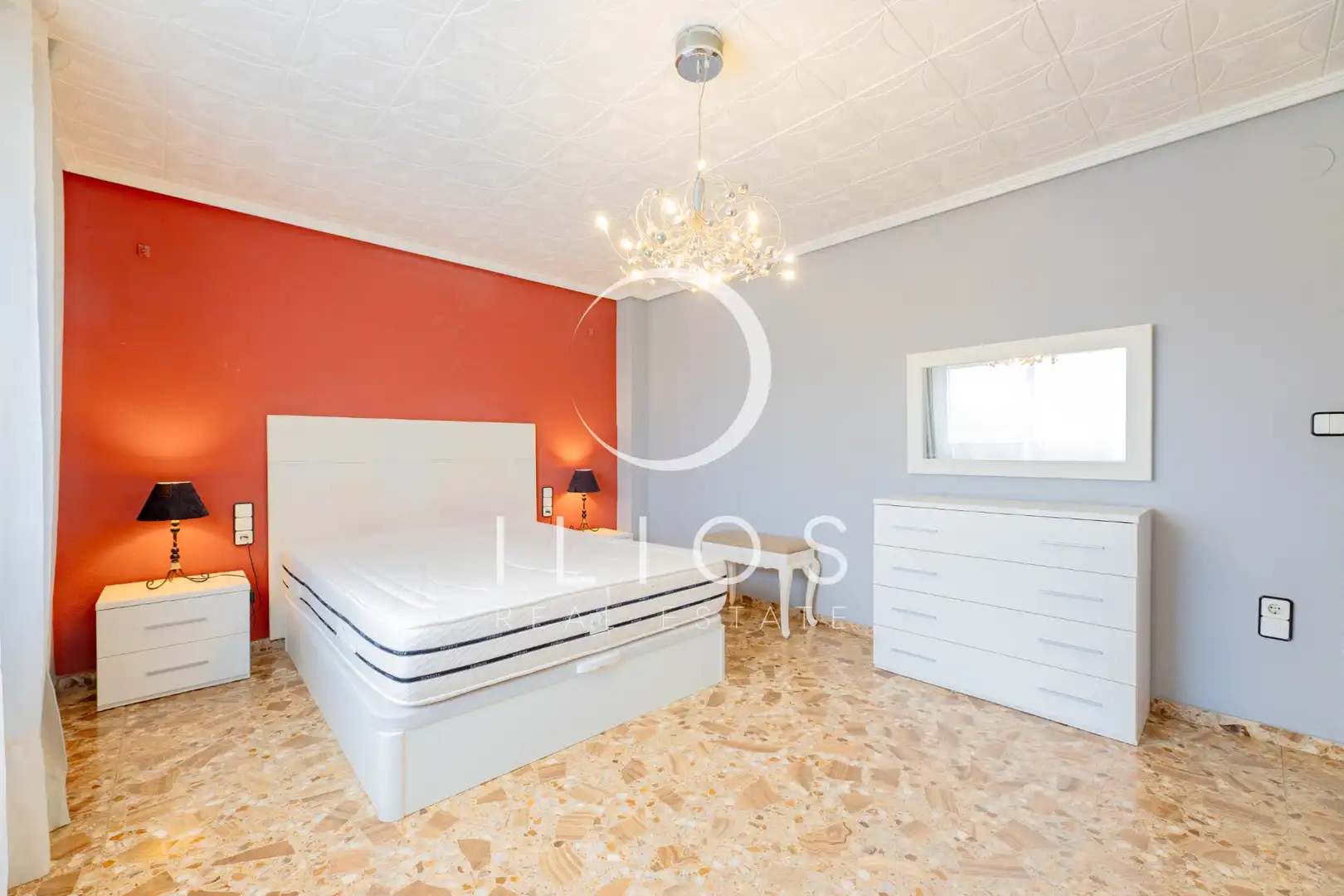 Bedroom of Flat for sale in Manises  with Air Conditioner, Terrace and Balcony