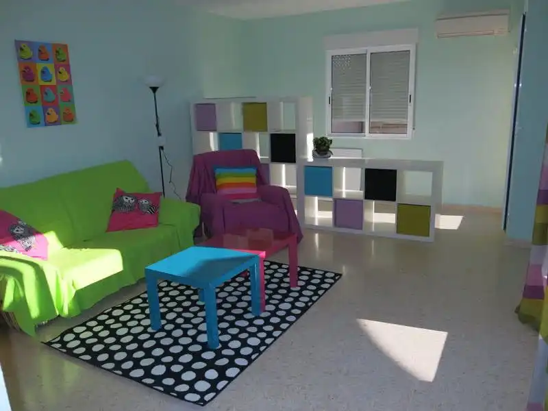 Living room of Attic for rent in Fraternidad