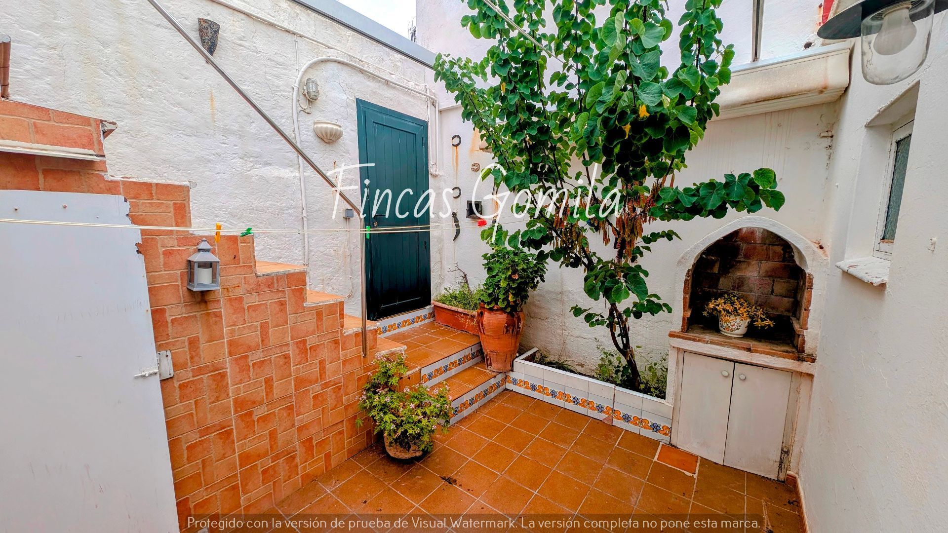 Terrassa de Finca rústica en venda en Es Castell