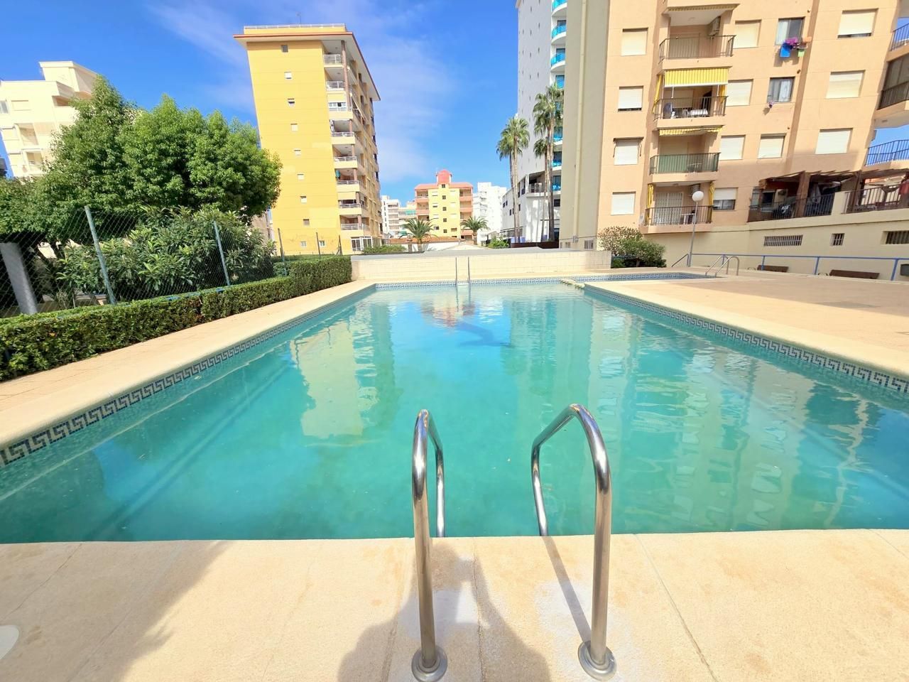 Swimming pool of Apartment to rent in Gandia  with Air Conditioner, Terrace and Furnished