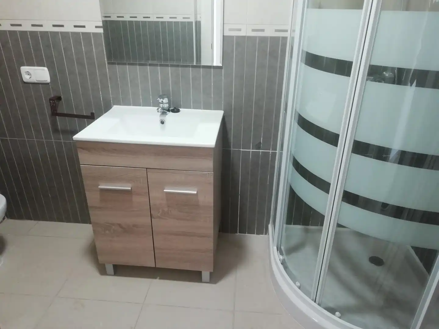 Badezimmer von Wohnung zur Miete in El Ejido mit Terrasse, Möbliert und Balkon