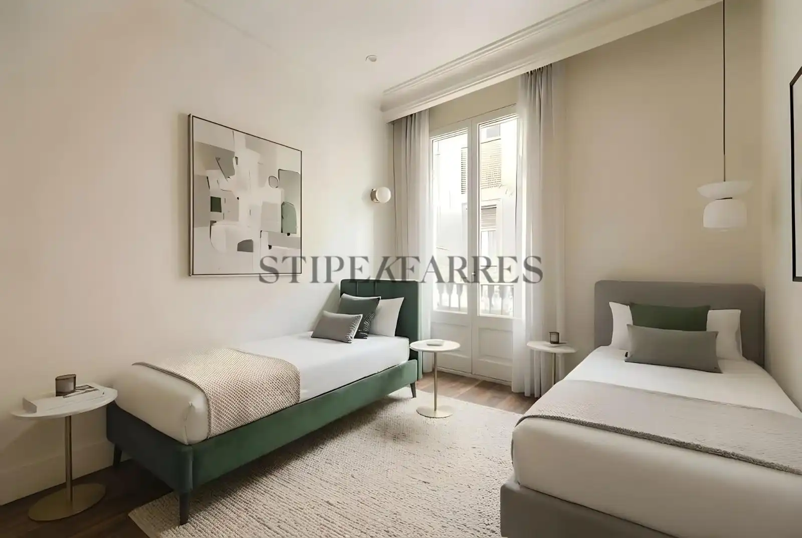 Habitación de Piso de alquiler en Barcelona con Aire acondicionado, Calefacción y Terraza