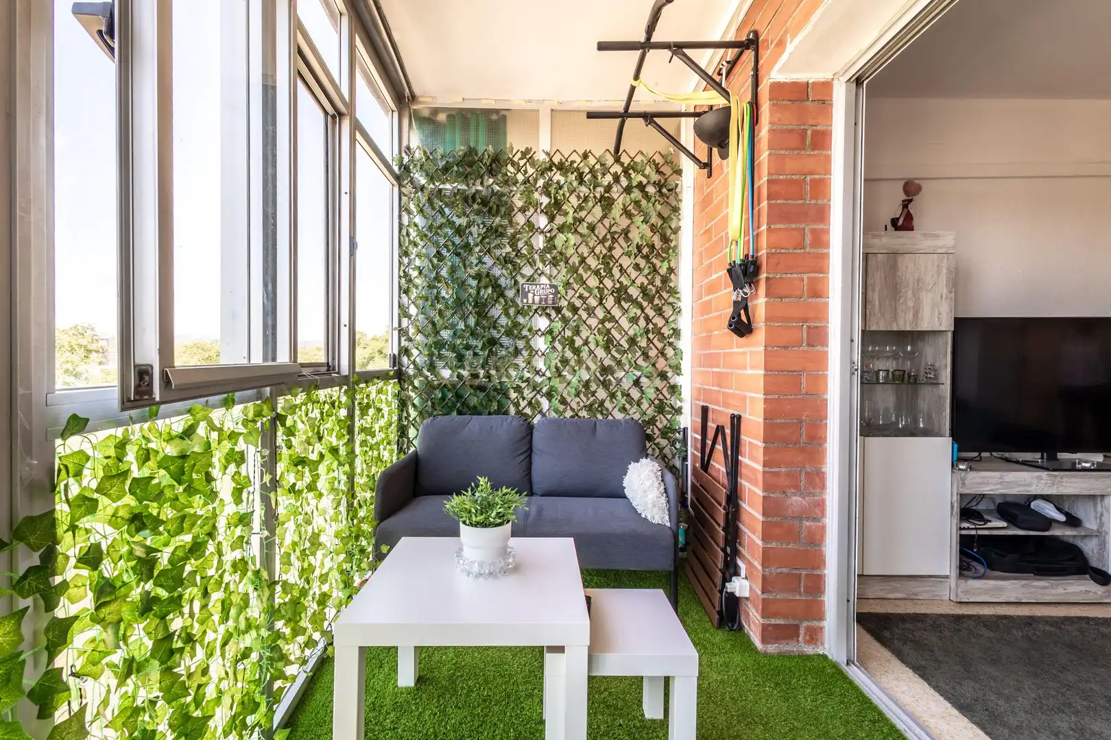 Terraza de Apartamento en venta en Sant Joan Despí con Aire acondicionado y Balcón