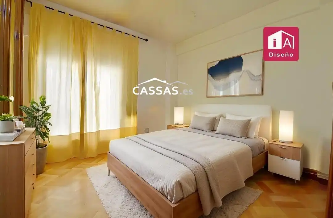 Schlafzimmer von Wohnung zum Verkauf in Torrejón de Ardoz mit Klimaanlage, Heizung und Parkett