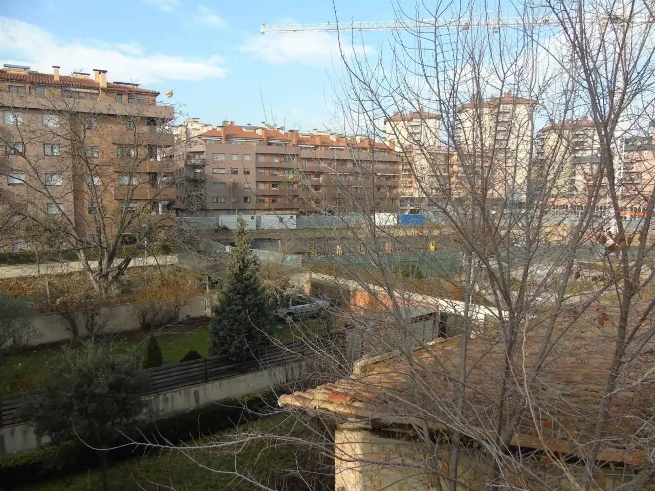 Exterior view of Flat for sale in Vic  with Heating, Parquet flooring and Balcony