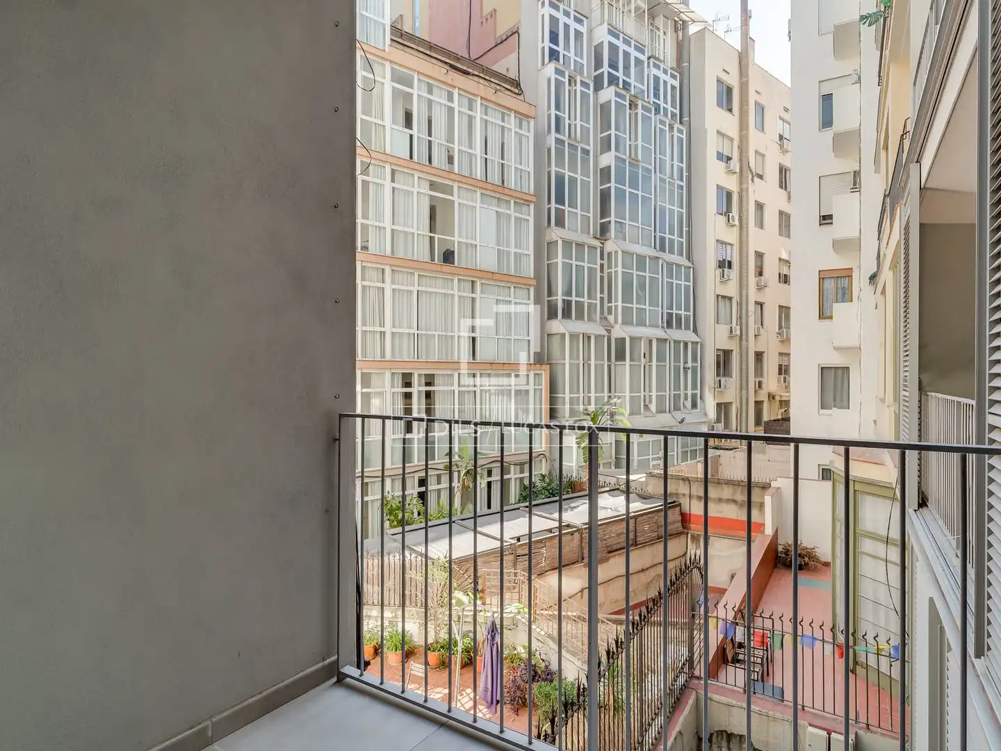 Balcony of Flat for sale in Barcelona  with Air Conditioner, Heating and Parquet flooring