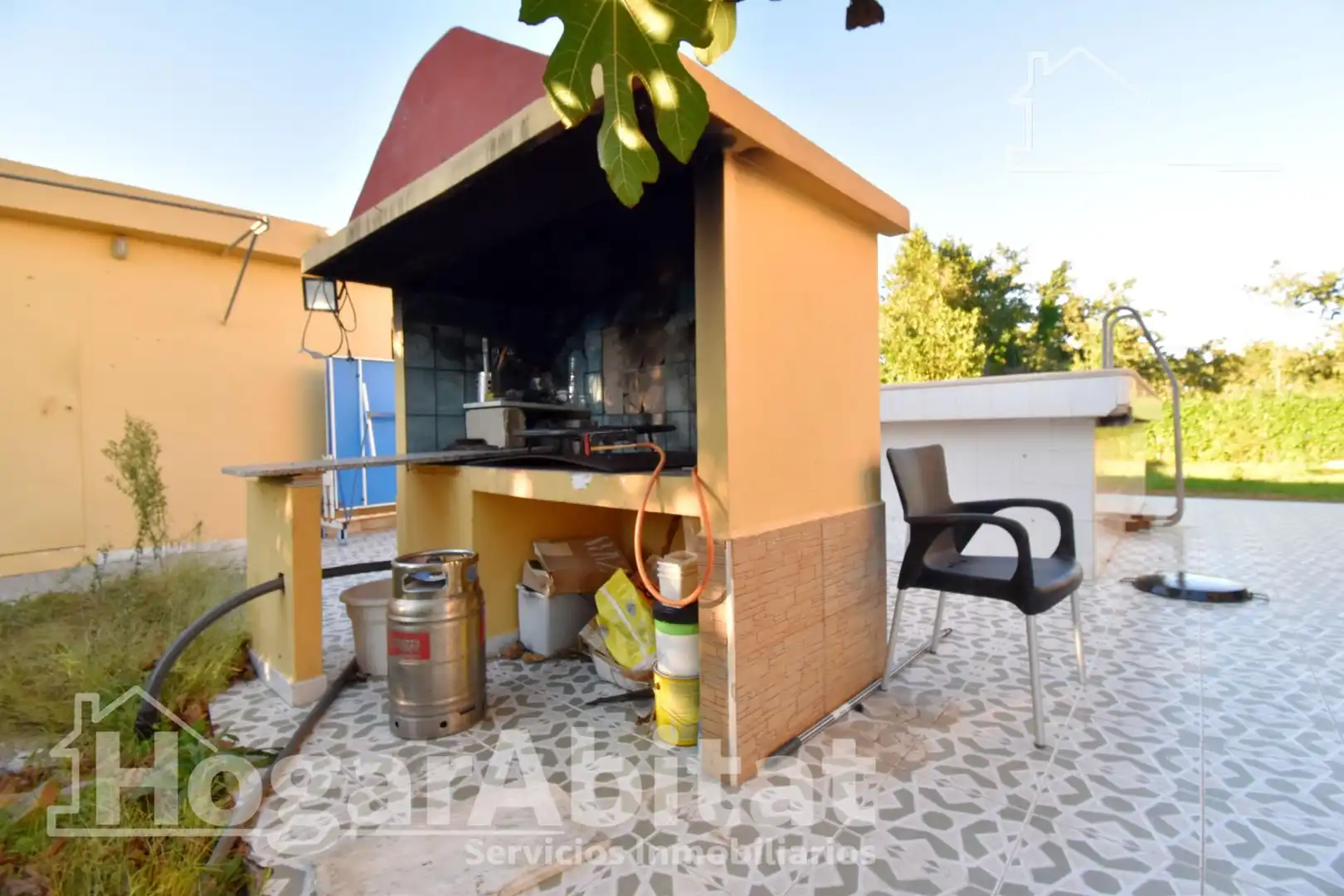 Terraza de Casa o chalet en venta en Oliva con Aire acondicionado, Jardín privado y Terraza