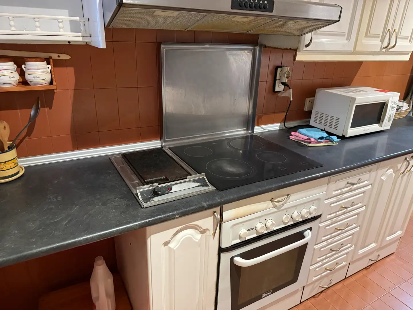 Cocina de Casa adosada en venta en Utebo con Aire acondicionado, Calefacción y Jardín privado