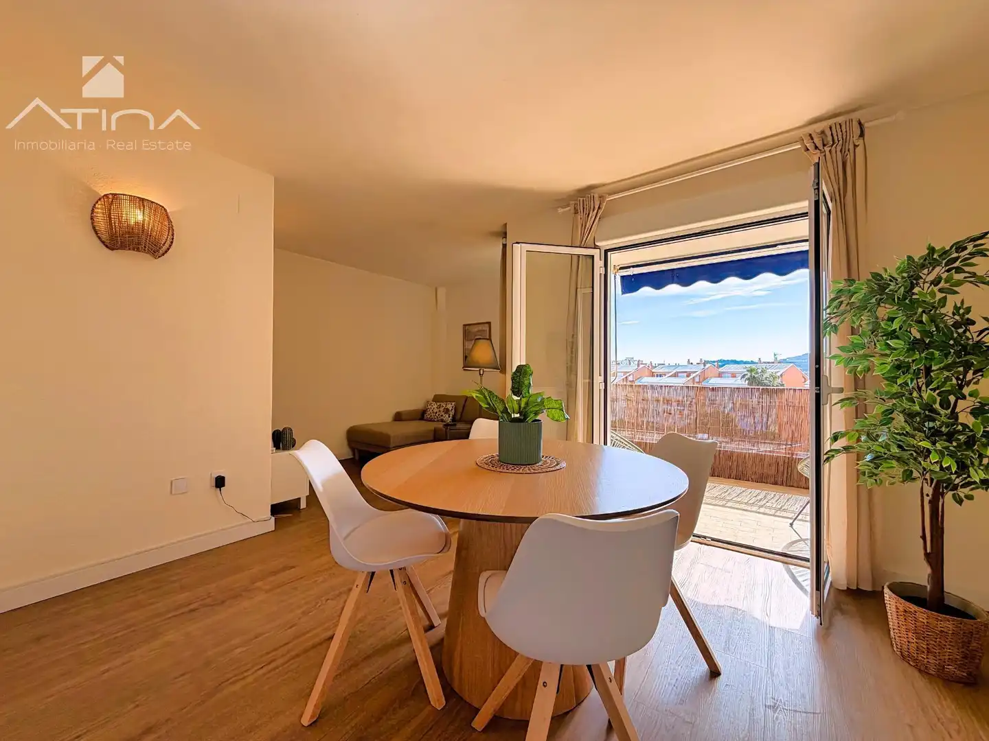Living room of Apartments for sale in Jávea / Xàbia  with Air Conditioner, Private garden and Terrace