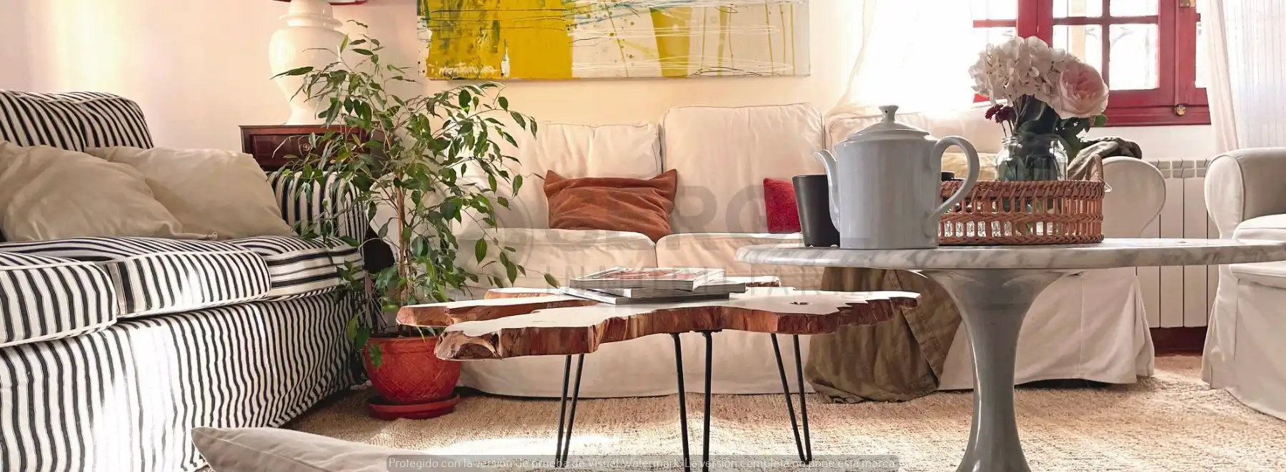 Sala d'estar de Casa o xalet en venda en Escalona del Prado amb Calefacció, Jardí privat i Traster