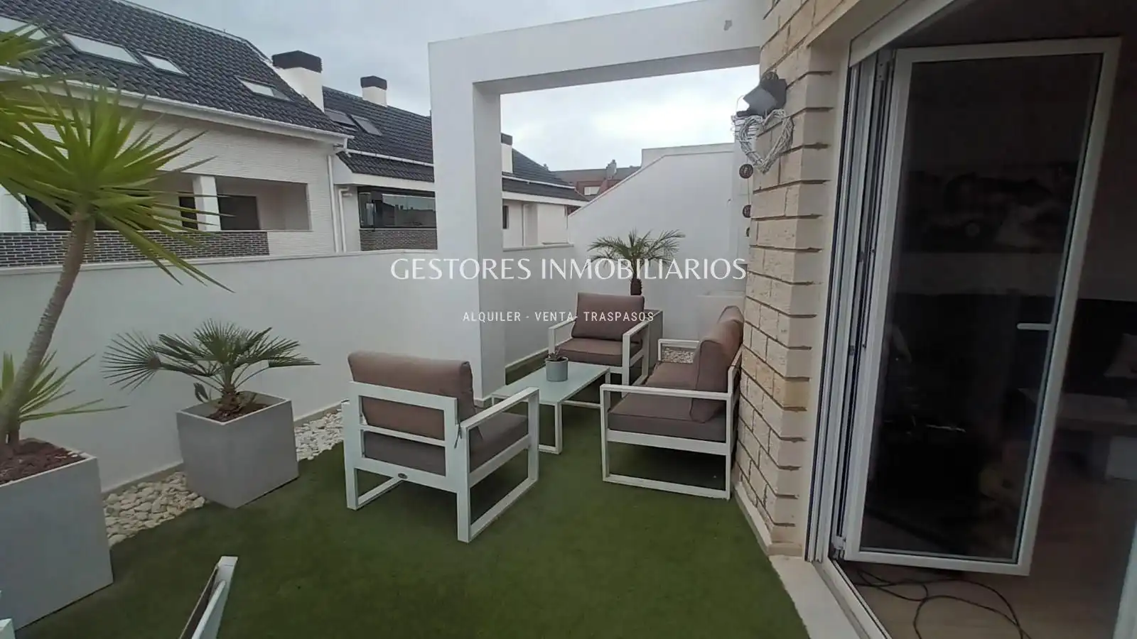 Terrasse von Dachboden zum Verkauf in Ibi mit Klimaanlage, Heizung und Terrasse