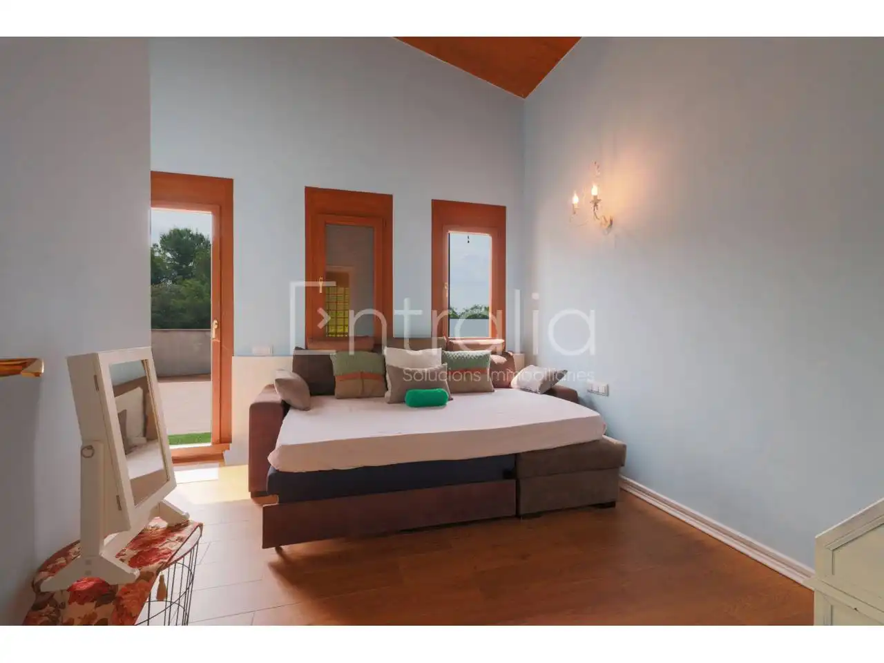 Bedroom of Houses for sale in Cervià de Ter  with Air Conditioner, Heating and Private garden