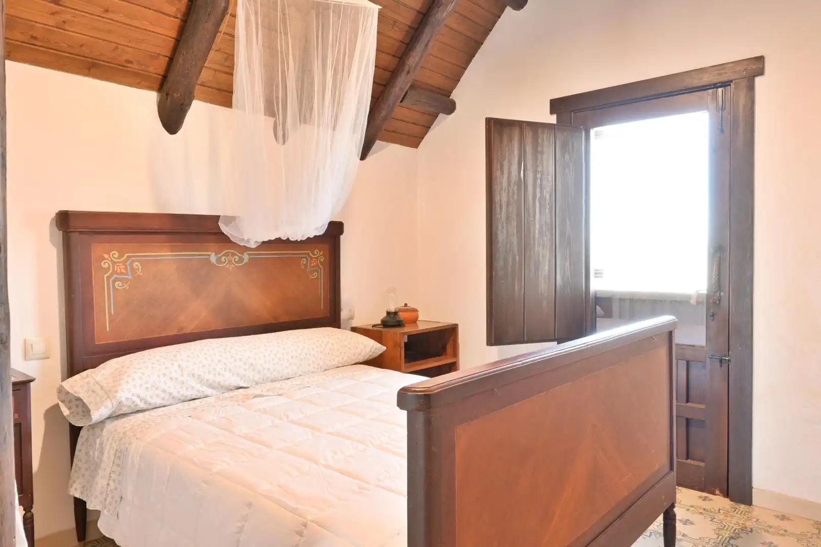 Habitación de Casa o chalet en venta en Bodonal de la Sierra con Aire acondicionado, Piscina y Amueblado