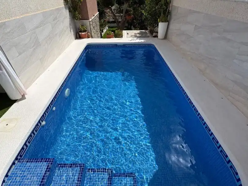 Piscina de Casa adosada en venta en Pulpí con Aire acondicionado, Terraza y Piscina