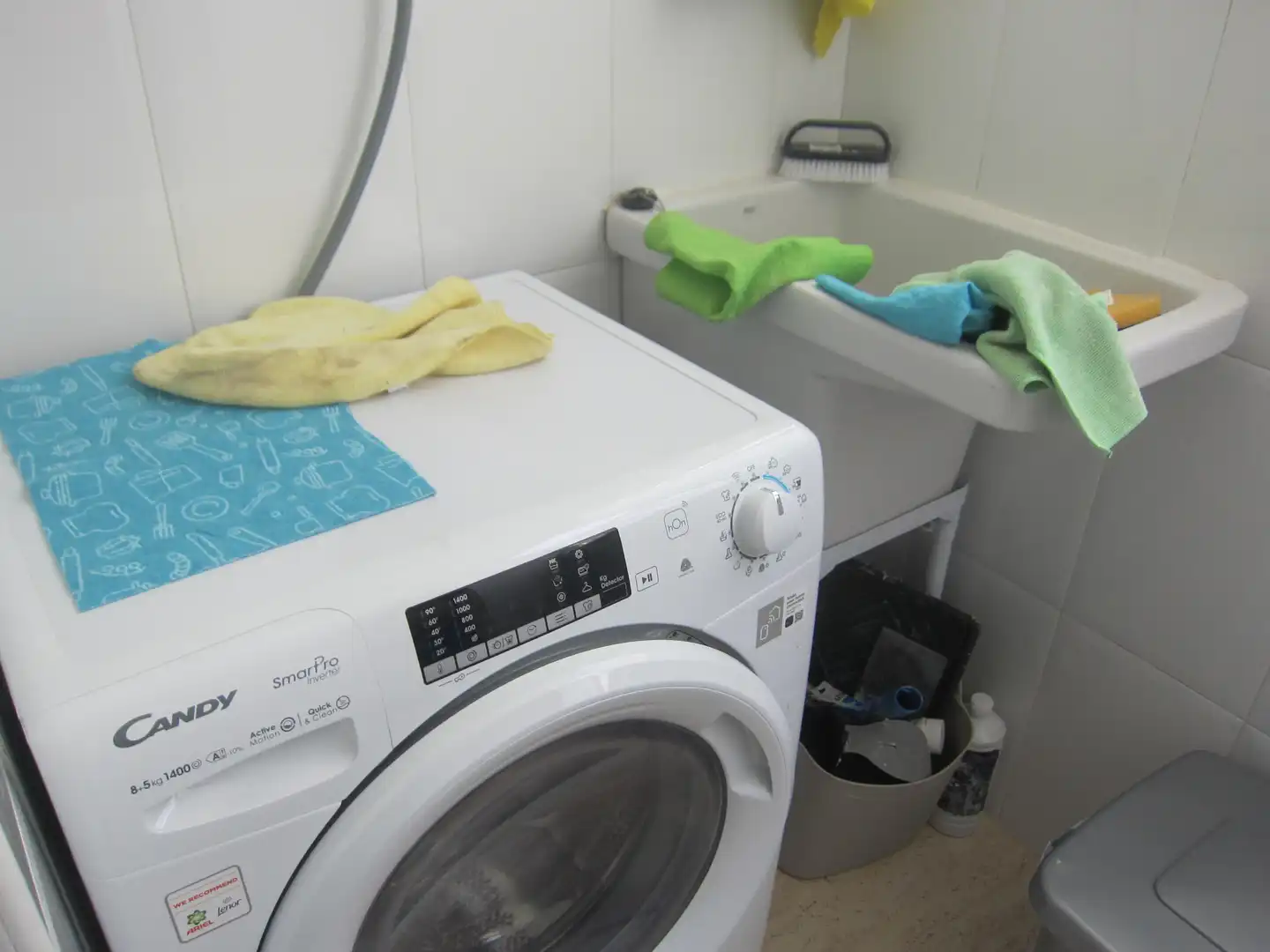 Baño de Apartamento de alquiler en Moncofa con Aire acondicionado, Calefacción y Terraza