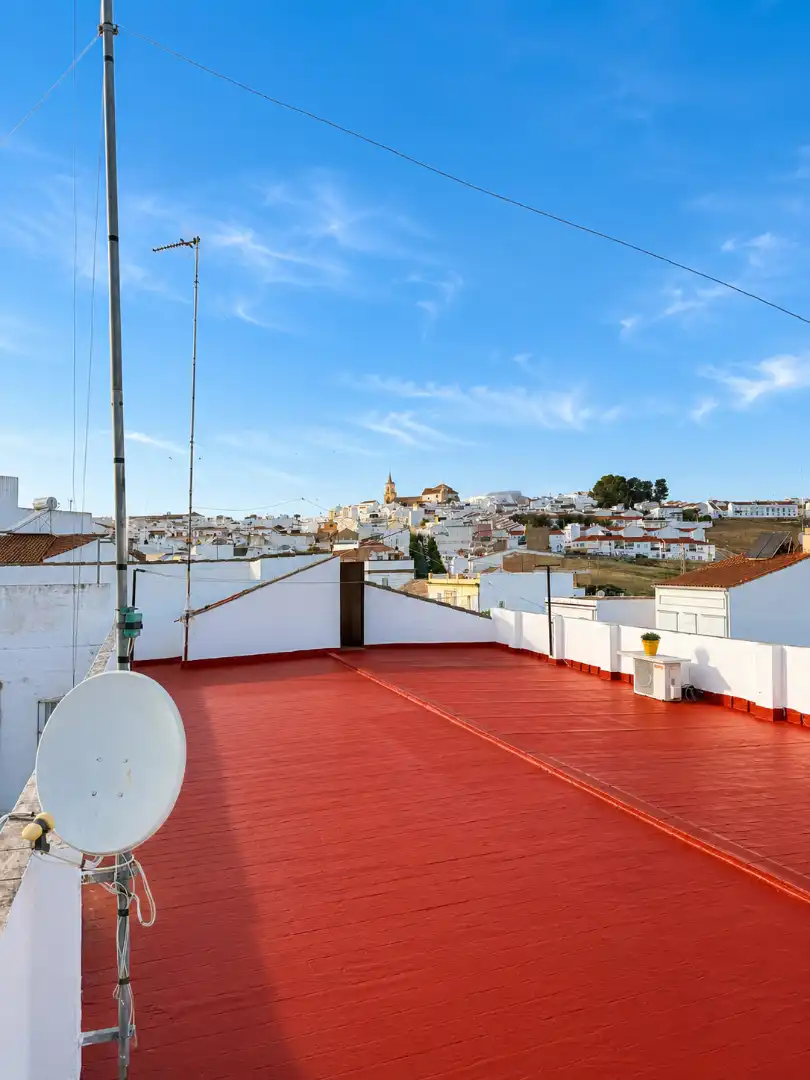 Vista exterior de Casa o chalet en venta en Villamartín con Terraza