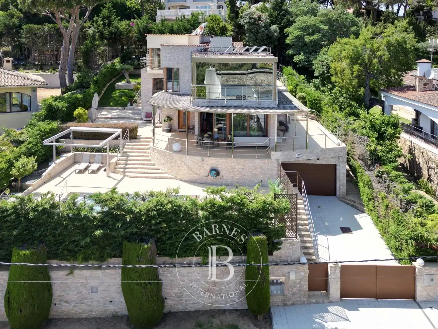 Jardín de Casa o chalet en venta en Lloret de Mar con Aire acondicionado, Calefacción y Jardín privado