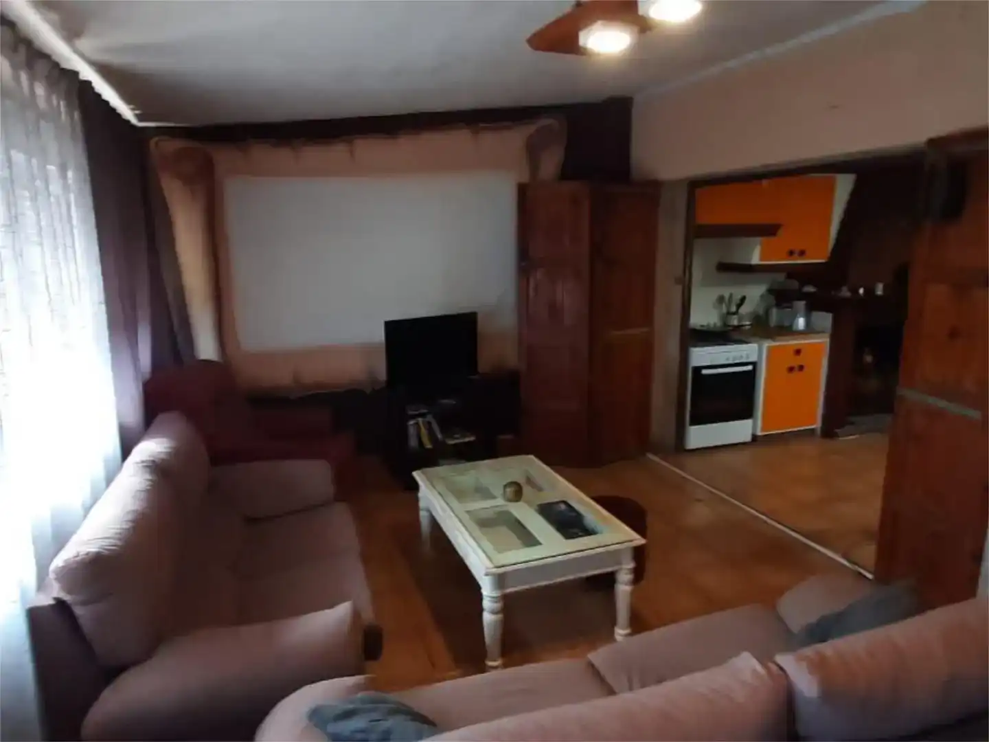Living room of Flat for rent in Montuïri  with Private garden, Parquet flooring and Storage room