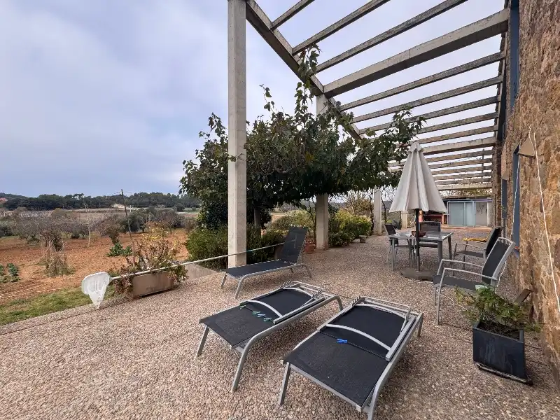 Terraza de Casa o chalet en venta en Madremanya con Aire acondicionado, Calefacción y Jardín privado