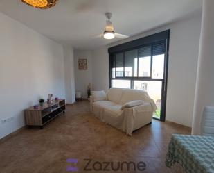 Living room of Flat to rent in Castellón de la Plana / Castelló de la Plana  with Parquet flooring, Oven and Washing machine