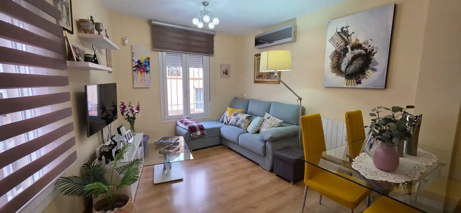 Living room of Duplexes for sale in Vera  with Air Conditioner, Heating and Private garden