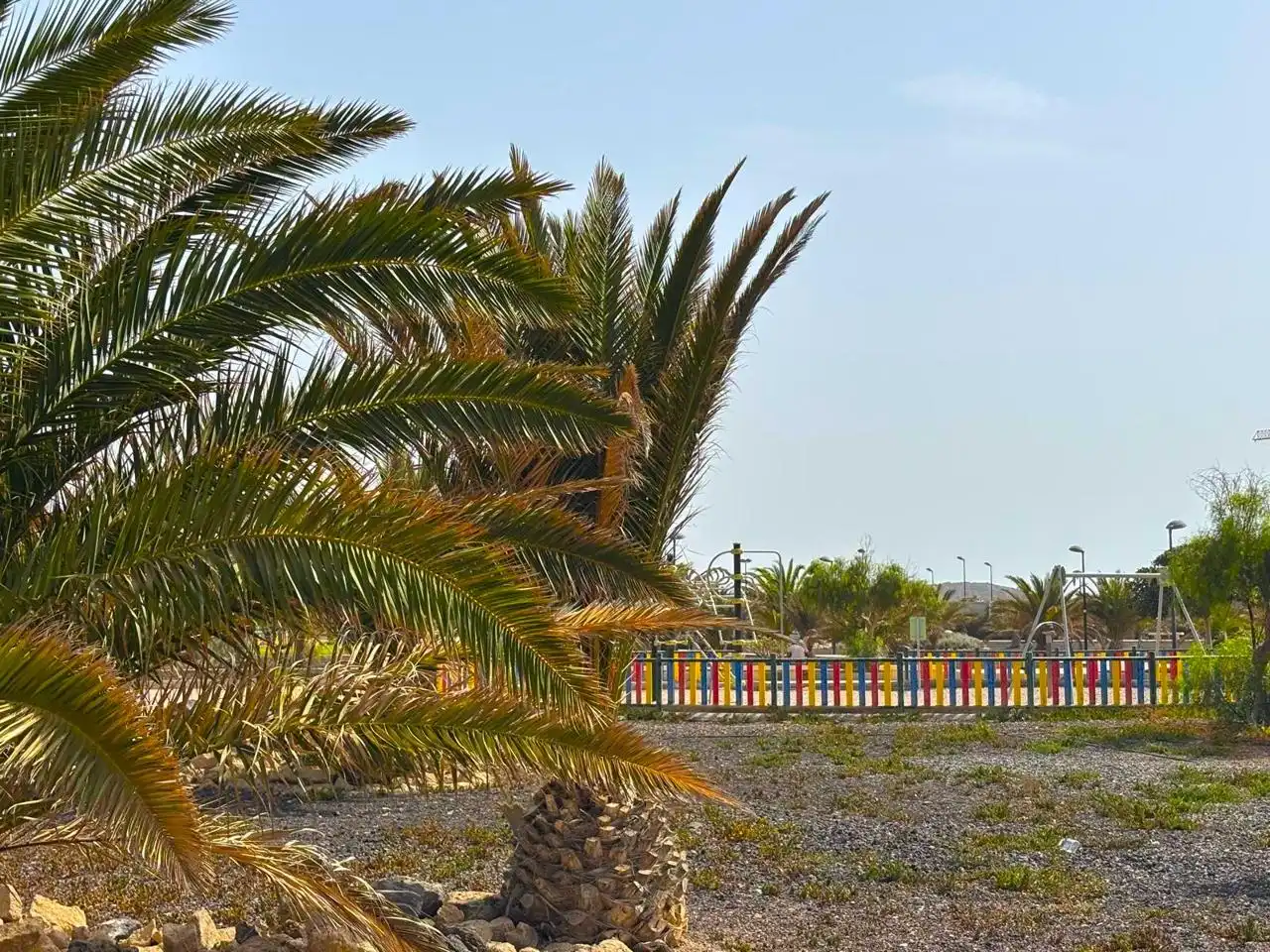 Exterior view of Duplexes for sale in Granadilla de Abona  with Furnished and Community pool