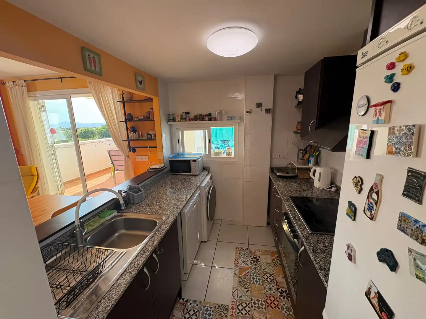 Cocina de Ático en venta en Alcalà de Xivert con Aire acondicionado, Calefacción y Jardín privado