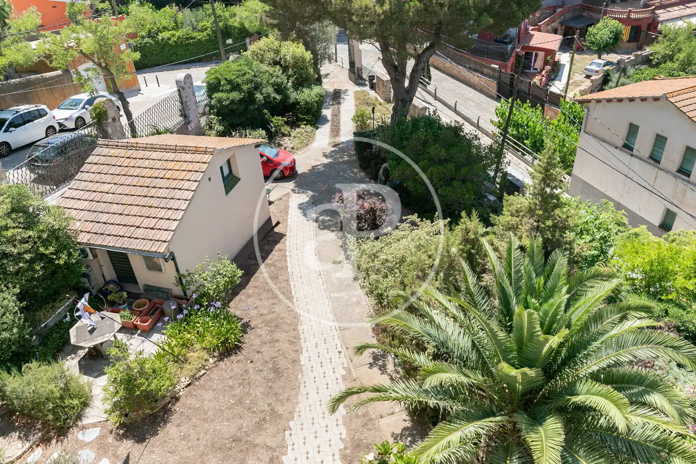 Vista exterior de Casa o chalet en venta en Barcelona con Calefacción, Jardín privado y Terraza