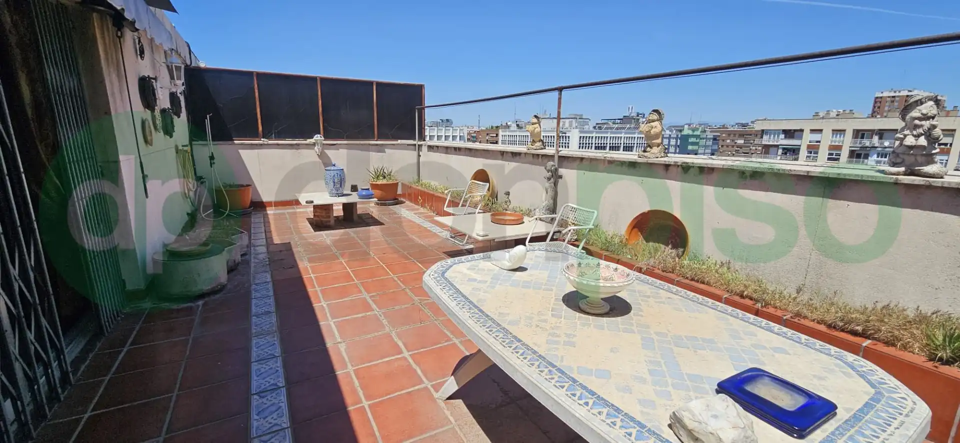 Terrasse von Maisonette zum Verkauf in Madrid mit Klimaanlage, Heizung und Terrasse