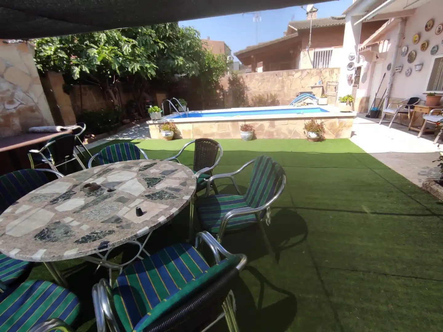 Terrassa de Casa o xalet en venda en Montcada i Reixac amb Calefacció, Terrassa i Piscina