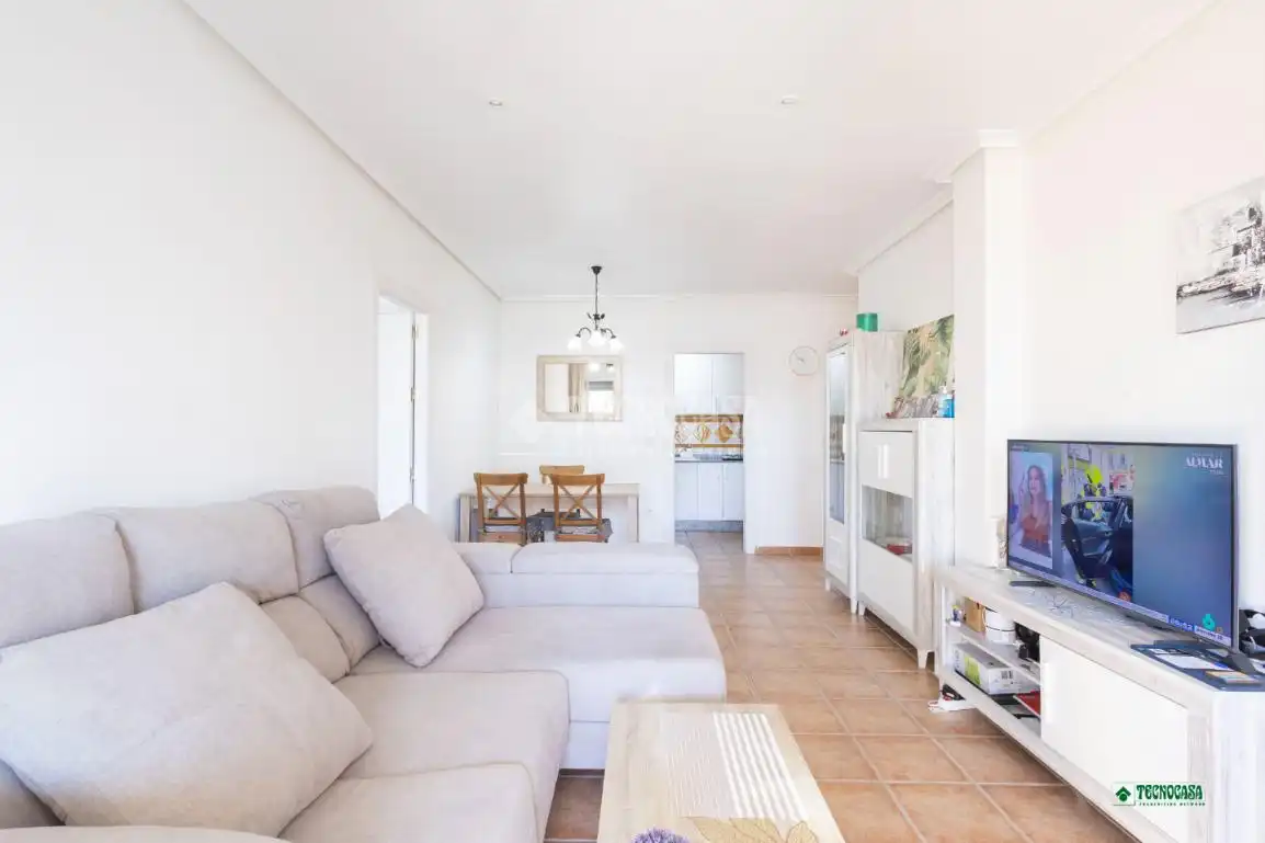 Sala de estar de Piso en venta en Tabernas con Aire acondicionado, Amueblado y Piscina comunitaria