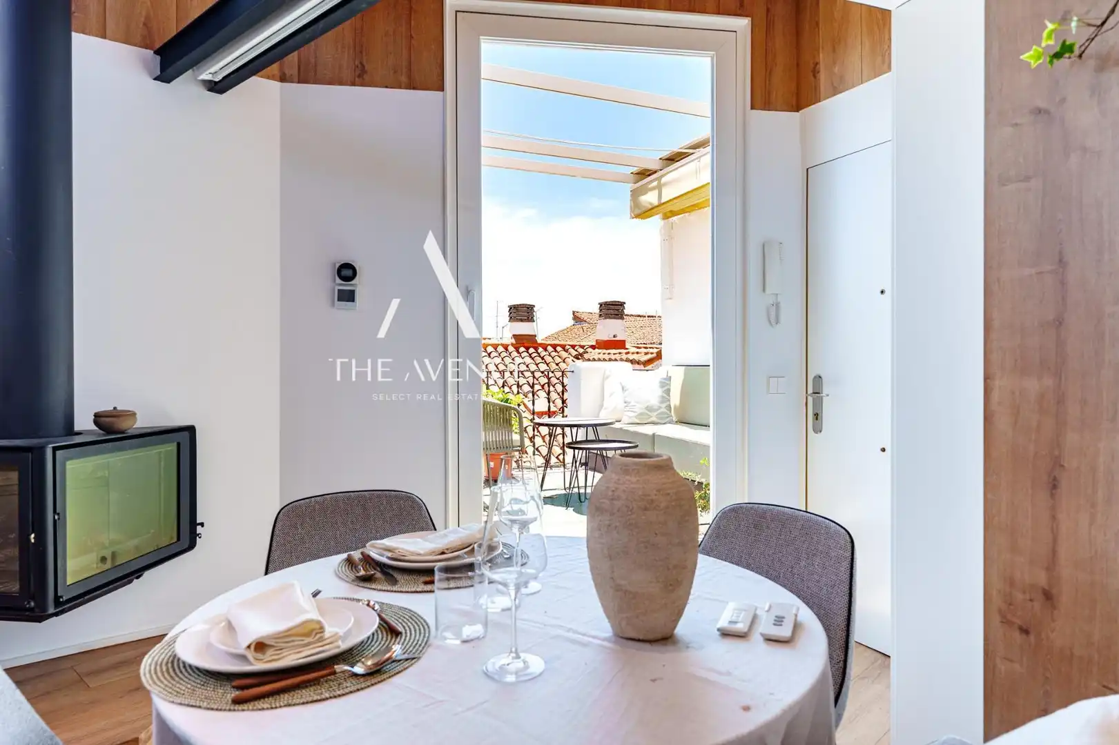 Comedor de Ático en venta en Madrid con Aire acondicionado, Calefacción y Terraza