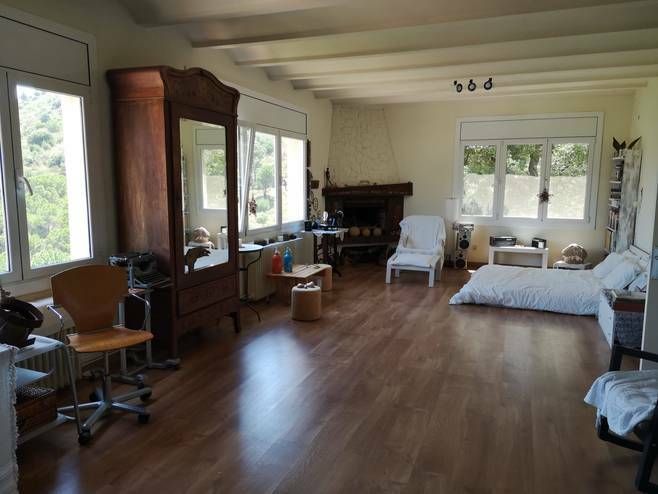 Sala d'estar de Casa o xalet en venda en Colera amb Aire condicionat, Calefacció i Jardí privat