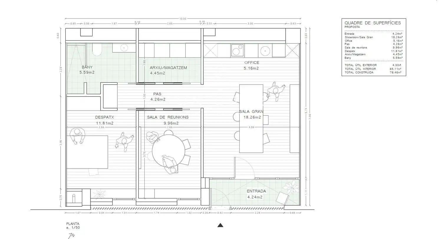 Office for sale in L'Hospitalet de Llobregat  with Air Conditioner