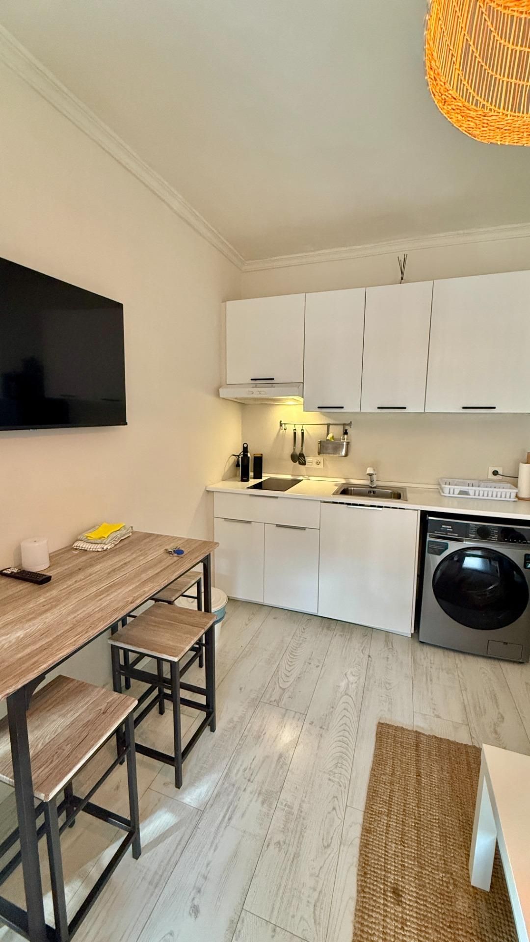 Kitchen of Flat for sale in Torremolinos  with Air Conditioner, Storage room and Community pool