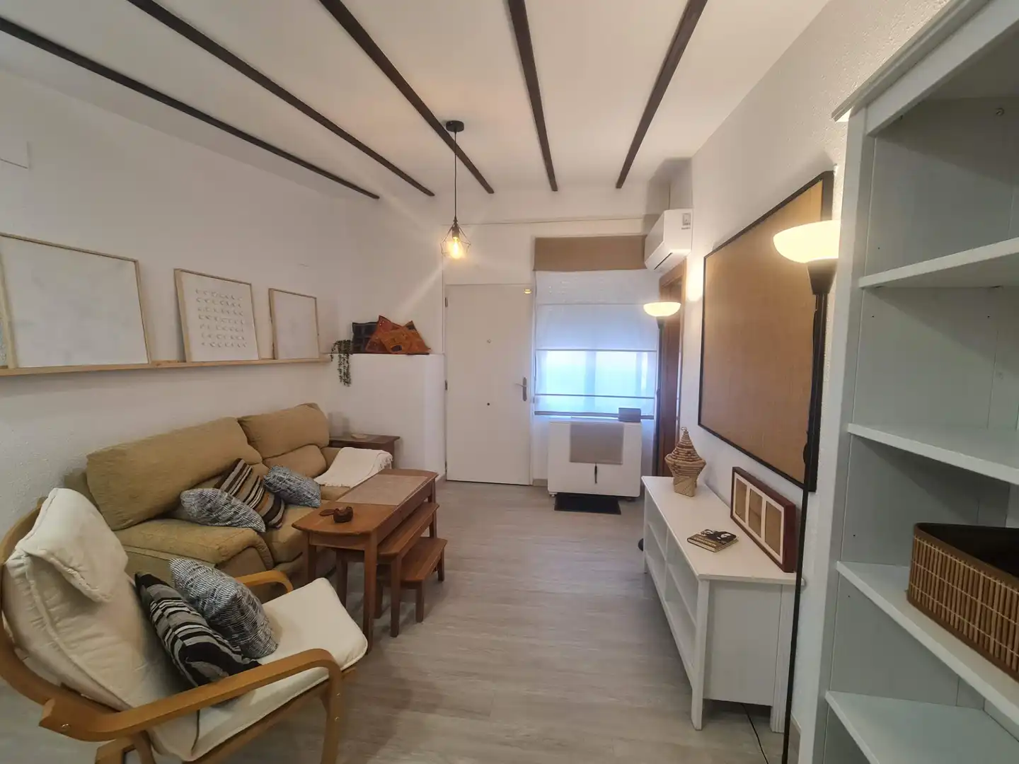 Living room of Apartments for rent in Brunete  with Air Conditioner, Heating and Furnished