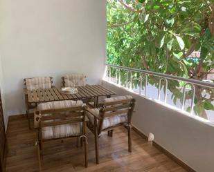 Balcony of Single-family semi-detached to rent in Oropesa del Mar / Orpesa  with Air Conditioner, Terrace and Swimming Pool