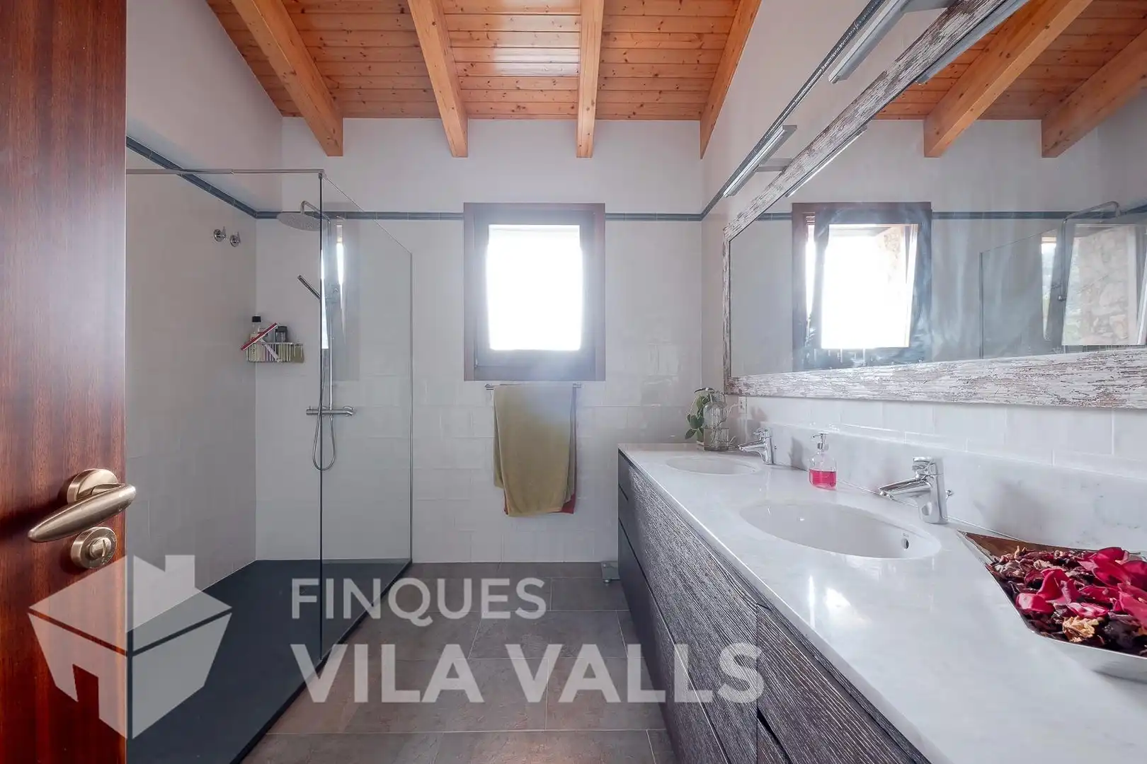 Baño de Casa o chalet en venta en Gallifa con Aire acondicionado, Calefacción y Jardín privado