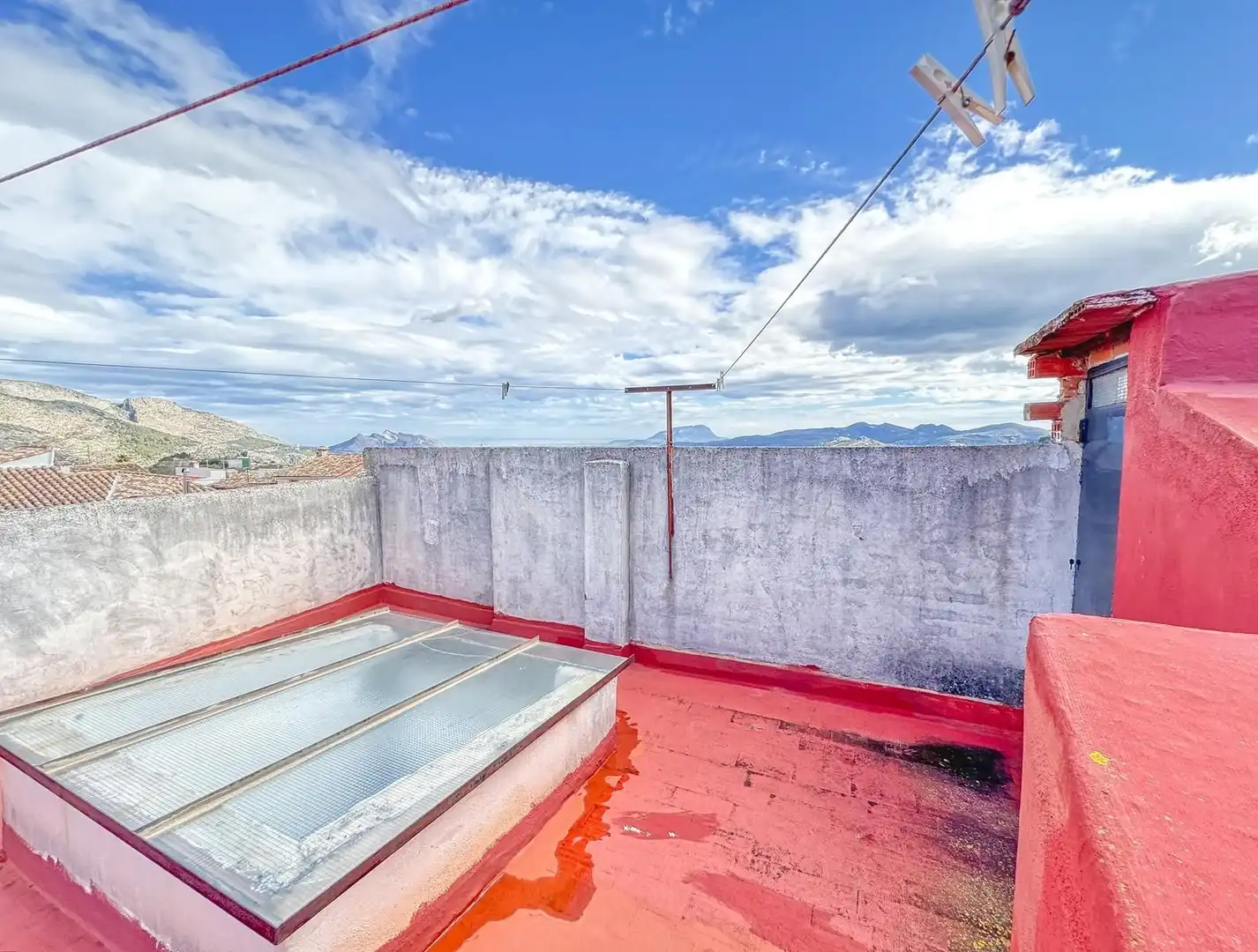 Terraza de Finca rústica en venta en La Vall de Laguar con Calefacción y Terraza