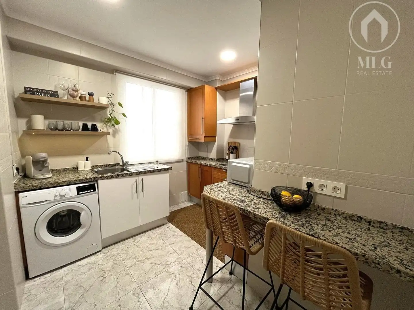 Cocina de Piso en venta en Málaga con Aire acondicionado y Amueblado