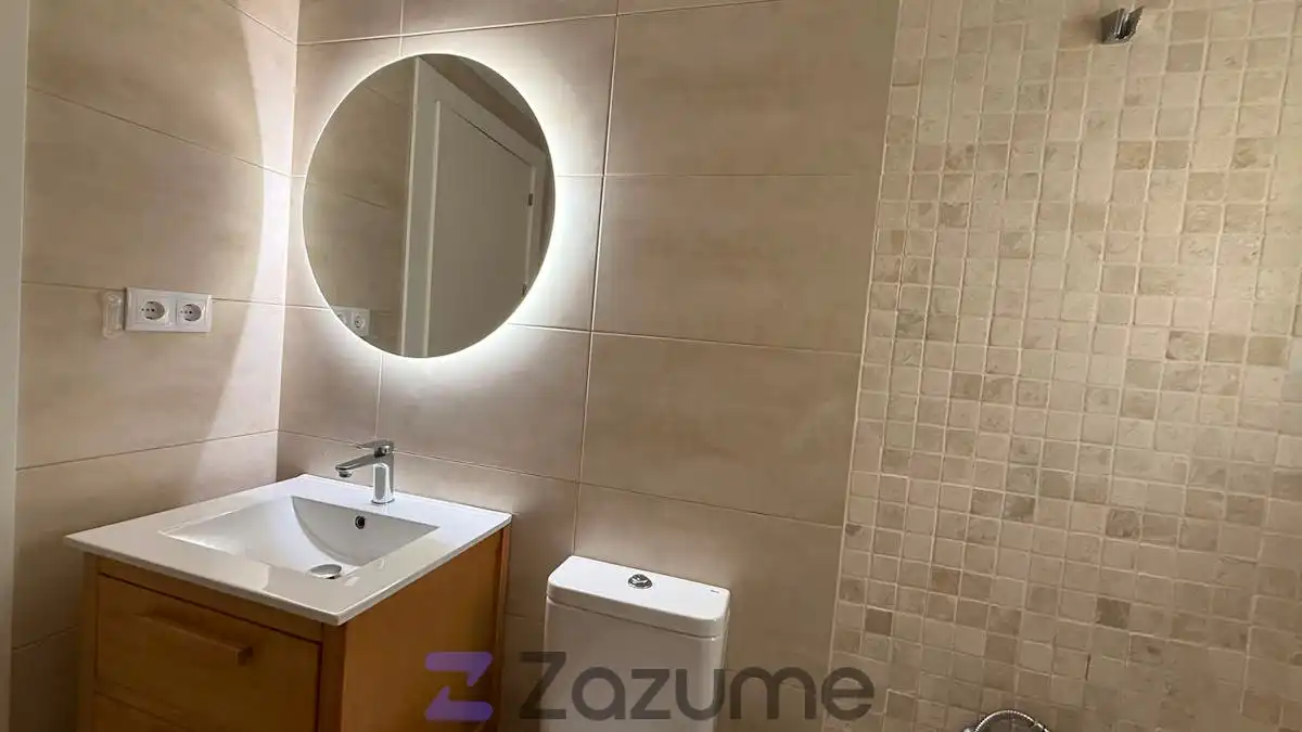 Baño de Piso de alquiler en Cartagena con Aire acondicionado, Calefacción y Parquet