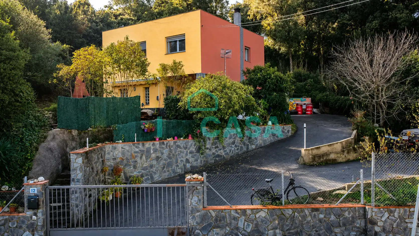 Vista exterior de Casa o chalet en venta en Sant Pere de Vilamajor con Calefacción, Jardín privado y Terraza