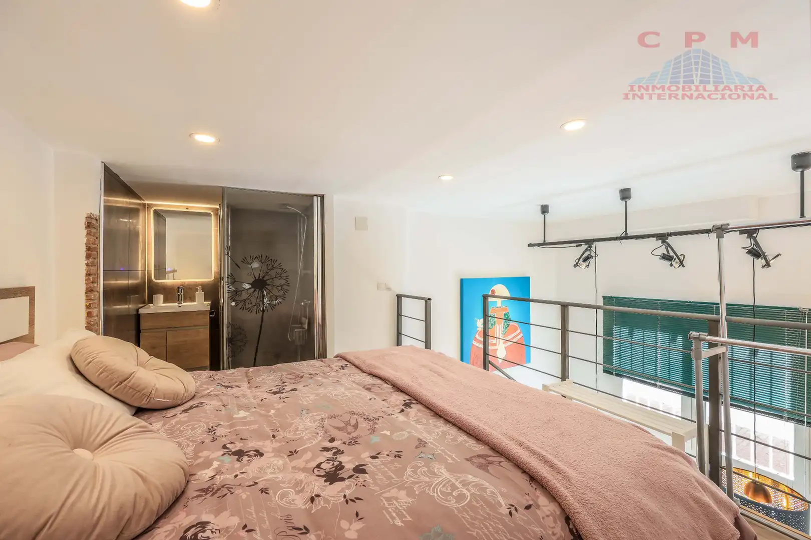 Bedroom of Flat for rent in Madrid  with Air Conditioner, Heating and Parquet flooring
