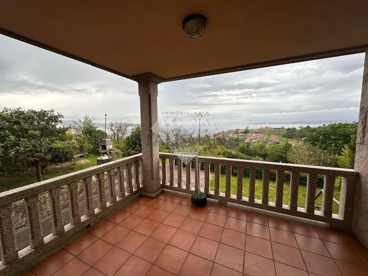 Terrace of Houses for sale in Marín  with Heating, Private garden and Parquet flooring