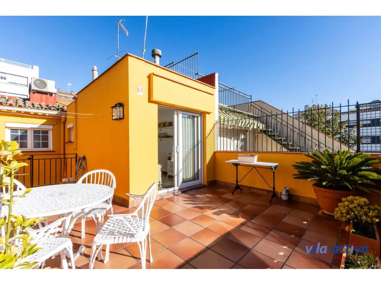 Terrassa de Casa o xalet en venda en Terrassa amb Aire condicionat, Calefacció i Jardí privat