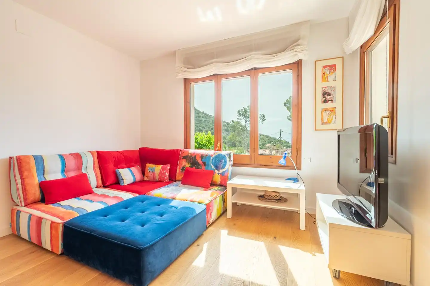 Sala de estar de Casa o chalet en venta en Sitges con Aire acondicionado, Calefacción y Terraza