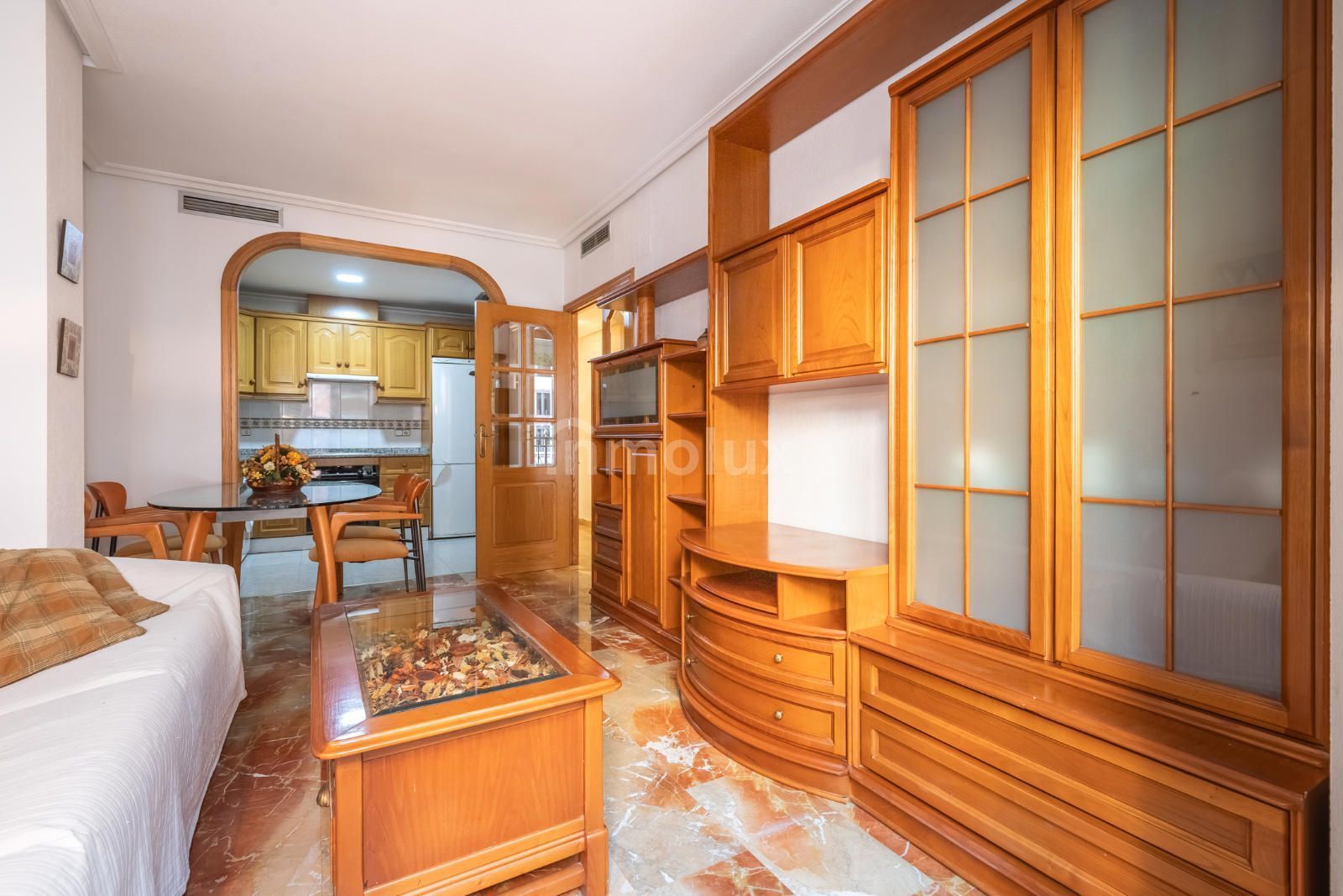 Kitchen of Flat for sale in Alicante / Alacant  with Air Conditioner, Heating and Terrace