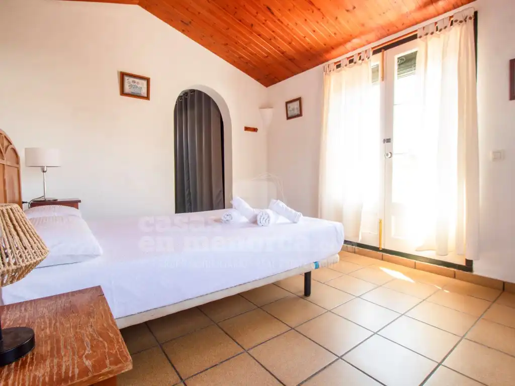 Habitación de Finca rústica en venta en Es Castell con Aire acondicionado, Terraza y Piscina